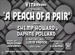 Watch A Peach of a Pair (Short 1934) M4ufree
