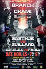 Watch World Series of Fighting 15: Branch vs. Okami M4ufree