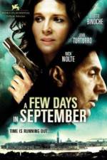 Watch Quelques jours en septembre M4ufree