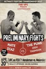 Watch UFC on Fox 7: Henderson vs. Melendez Preliminary Fights M4ufree