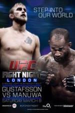 Watch UFC Fight Night 38 Gustafsson vs Manuwa M4ufree