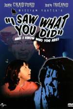 Watch I Saw What You Did M4ufree