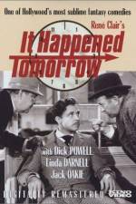 Watch It Happened Tomorrow M4ufree