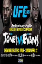 Watch UFC 145 Jones vs Evans Preliminary Fights M4ufree