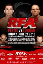 Watch RFA 8: Pettis vs. Pegg M4ufree