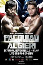 Watch Manny Pacquiao vs Chris Algieri M4ufree