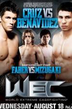 Watch WEC 50 : Cruz Vs Benavidez M4ufree